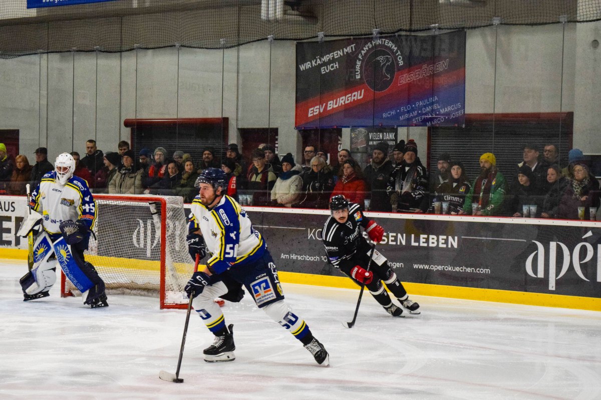 Eishockey Bayernliga: Lustlose Löwen verlieren gegen Tabellenletzten